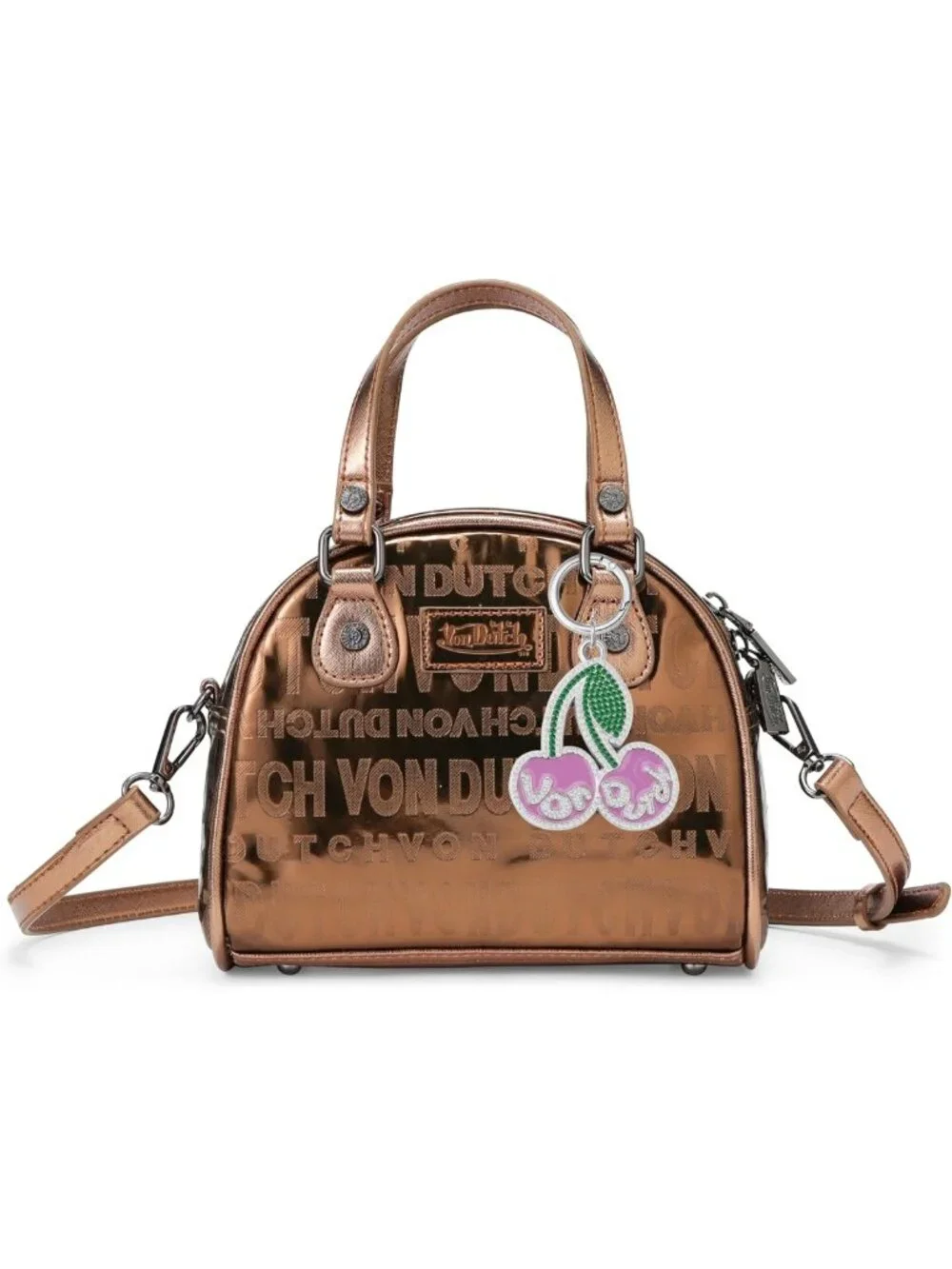 Colorful Rhinestone Bag Charm Keychain - Stylish Accessory for Handbags